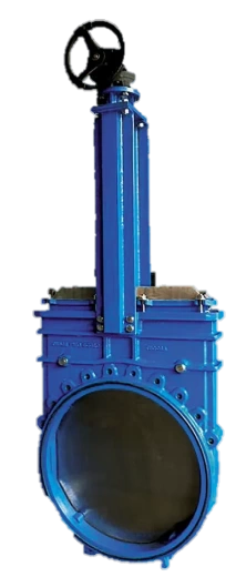 DN 50 - 2000 жетегіне арналған шойын шиберлі ысырмалар