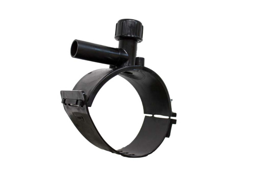 Седловой отвод электросварной с жесткой ответной частью PE100 SDR11 PFAPN16